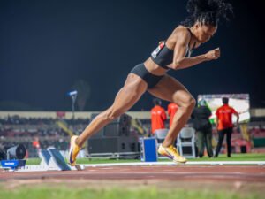 Paris Peoples American sprinter